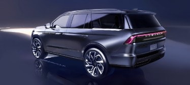 2025 Lincoln Navigator Exterior Design Sketch